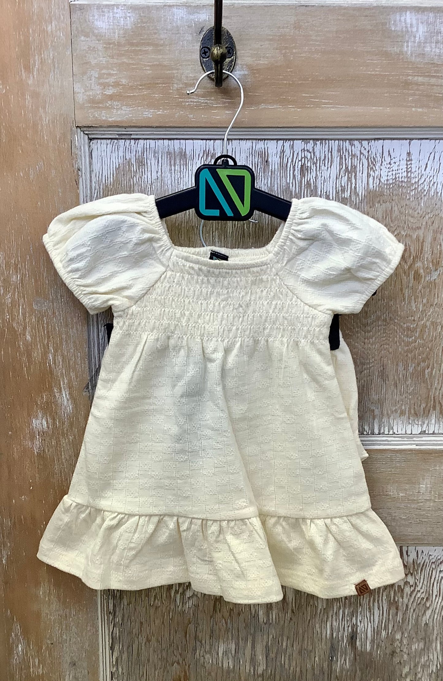 Ruffle Two-piece Dress Set