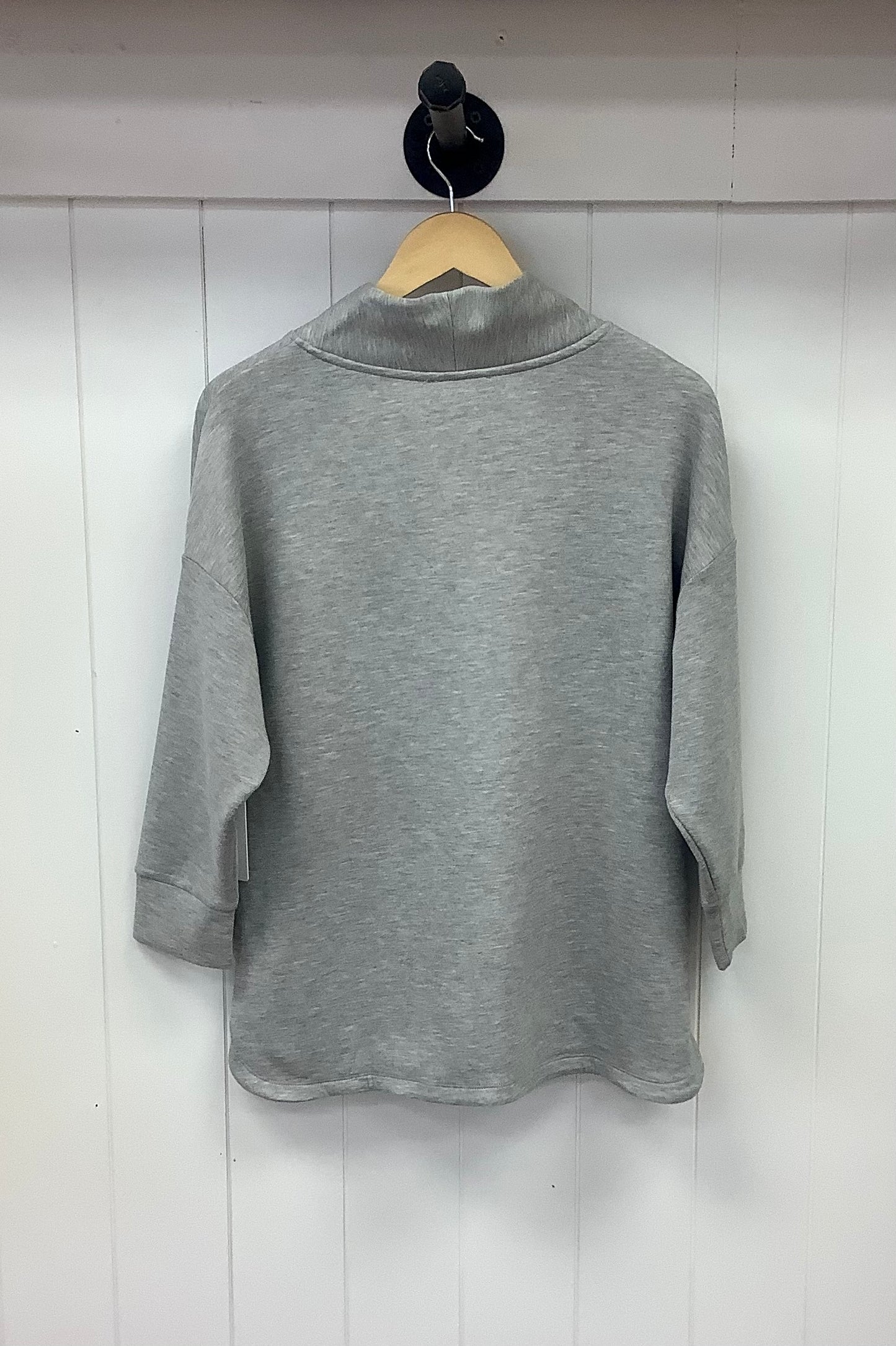 V-Neck Zipper Sport Top