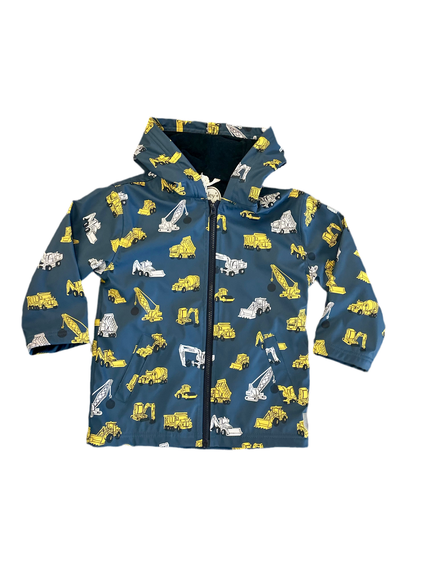 Under Construction Colour-Changing Rain Jacket