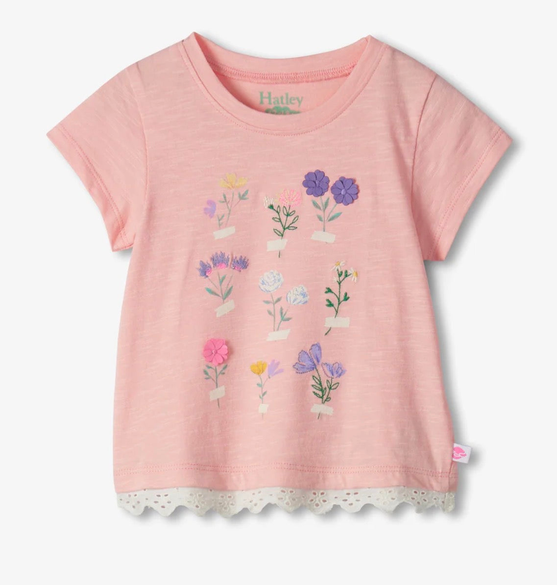 Girls Blossom T-shirt and Short Set