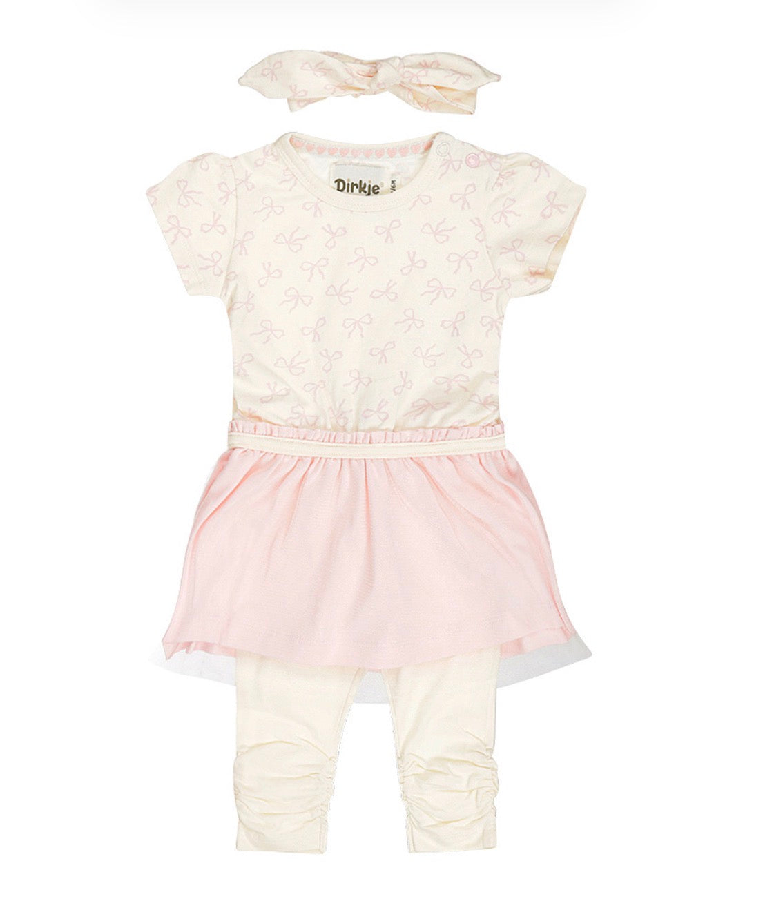 3 Piece Dress set With Headband