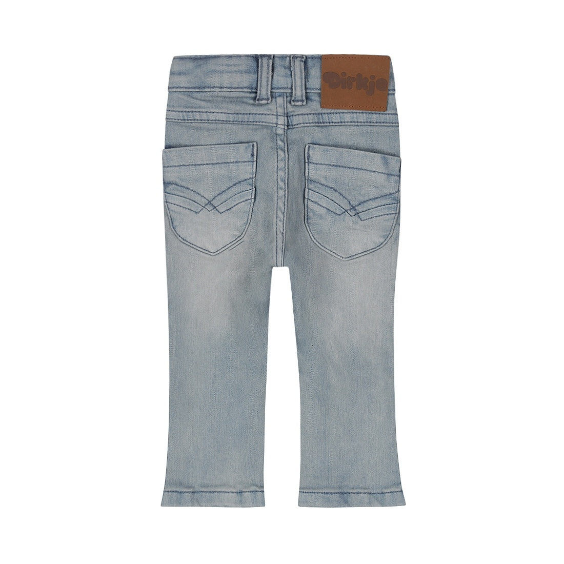 Vintage Wash Flared Jeans