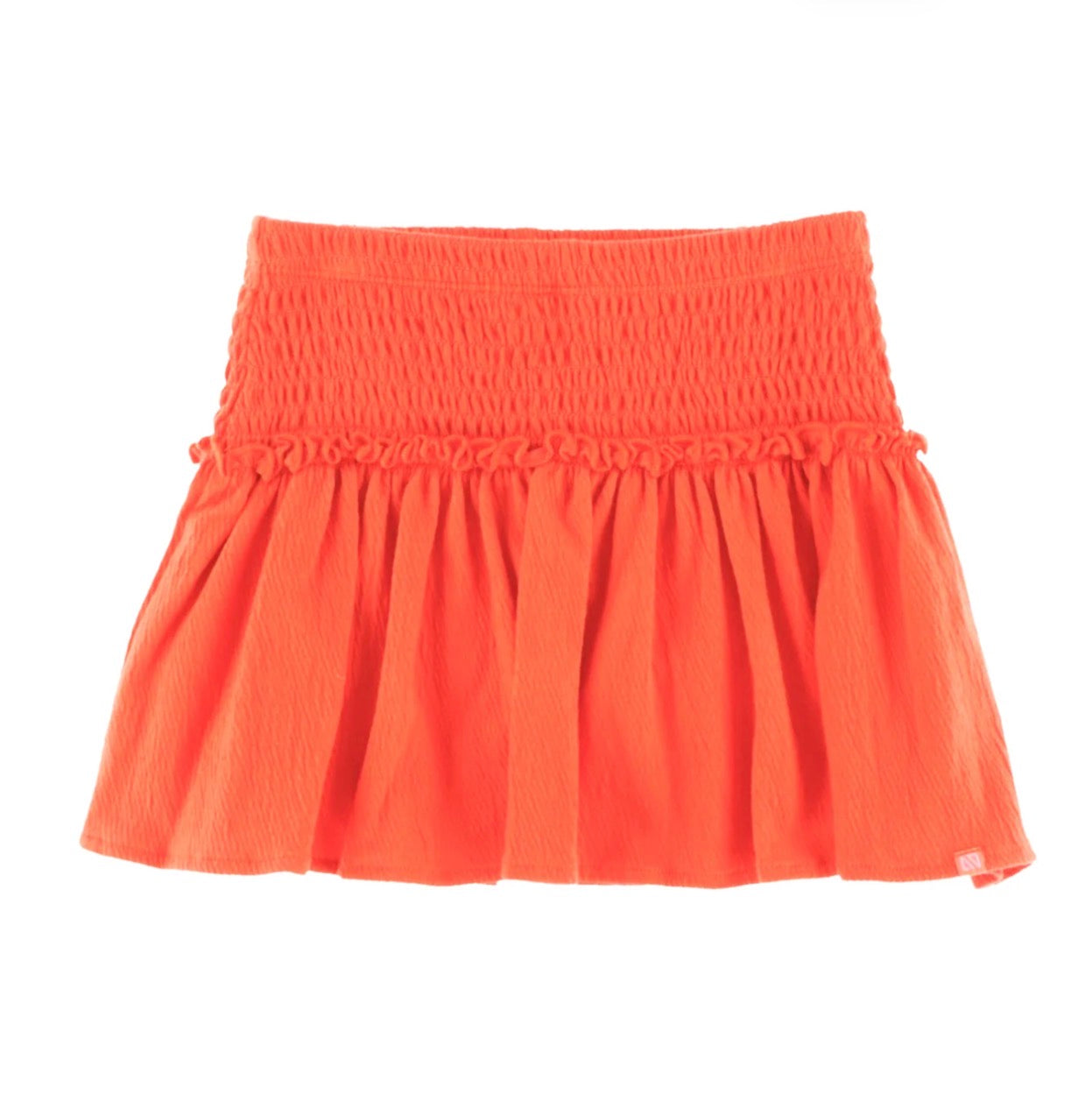 Girls Red Ruffle Skort