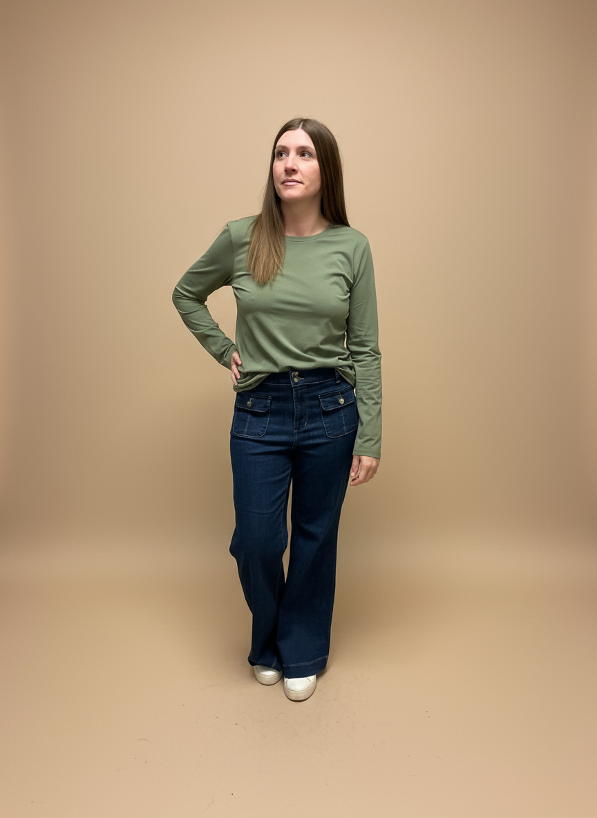 Clover Long Sleeve Layering Tee