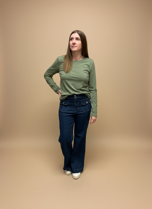 Clover Long Sleeve Layering Tee