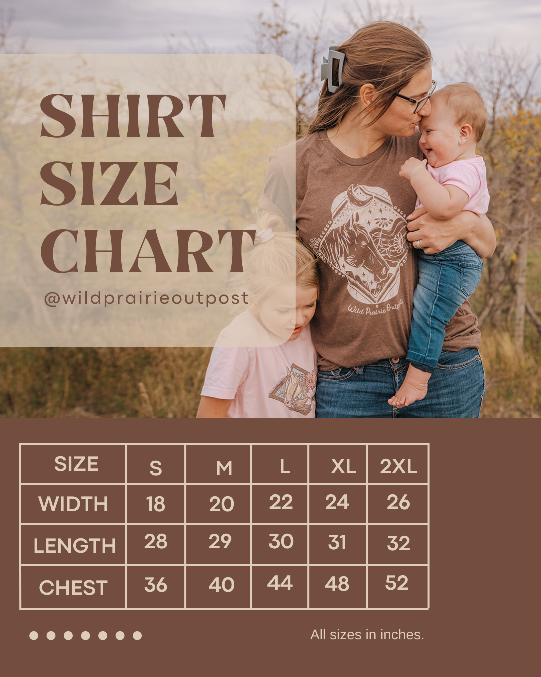 Western Floral Chickens Adult tee