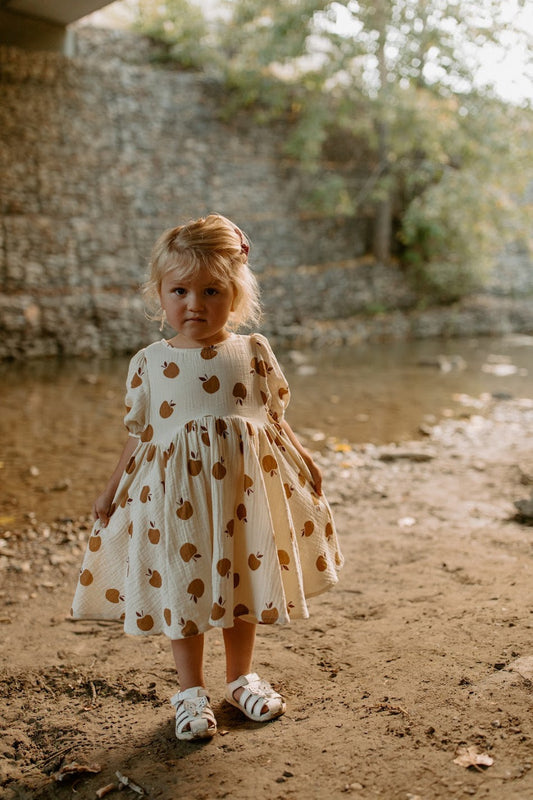 Golden Apple Swing Dress