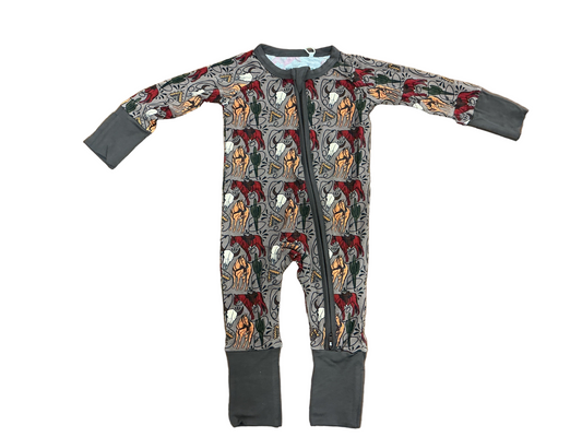 Horse and Cactus Bamboo Pajamas