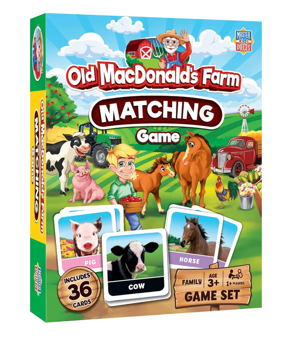 Old Macdonald’s Farm Matching Game