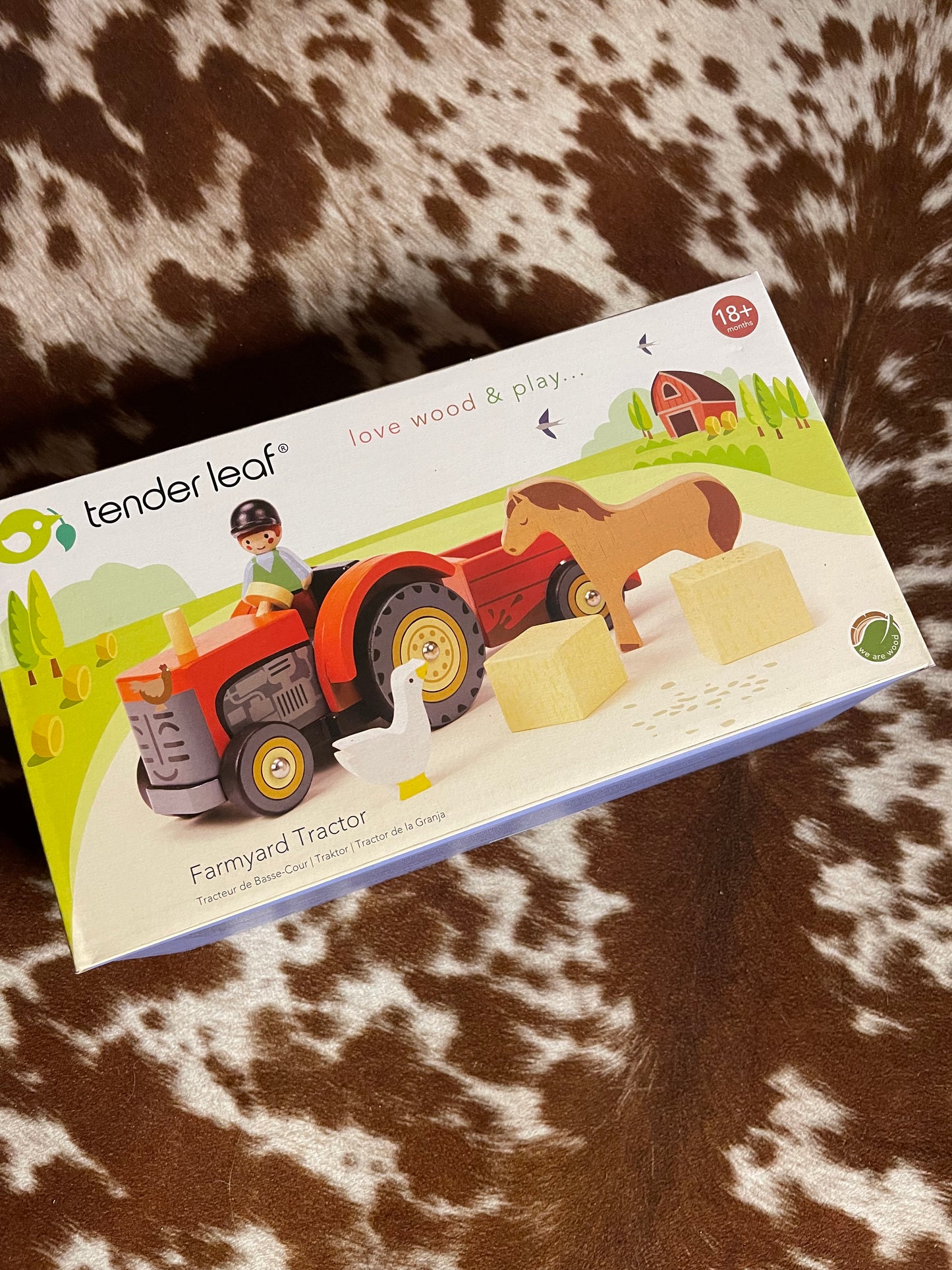Farmyard Tractor Play Set