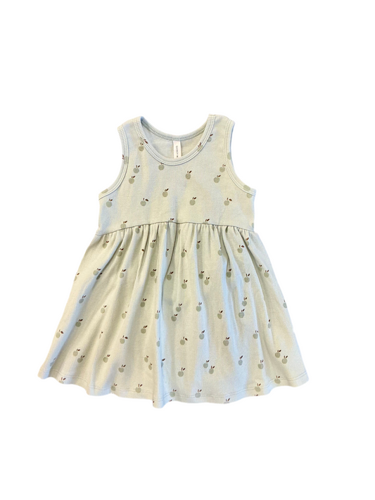 Ribbed Apple Tank Dress