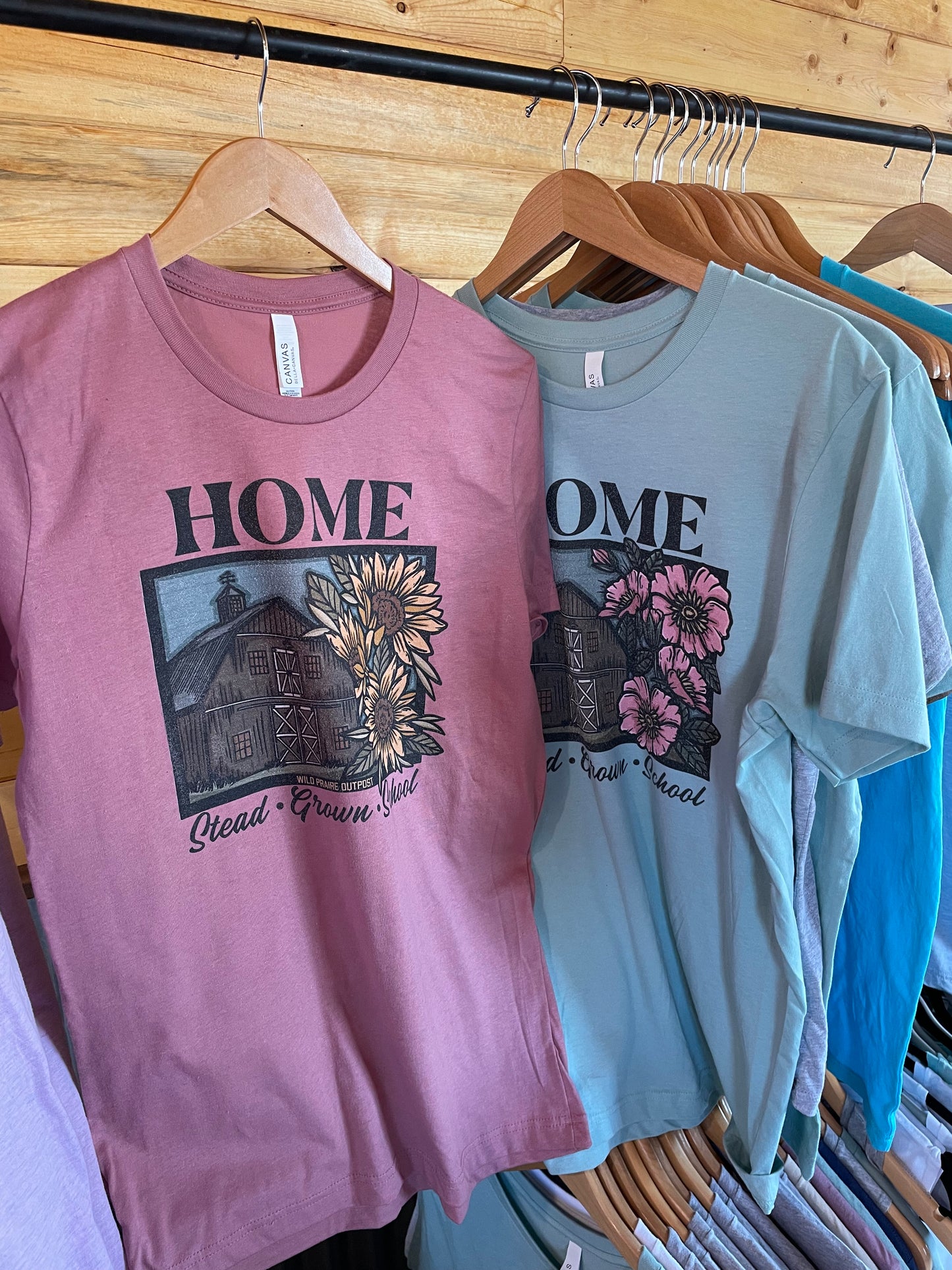 Homestead, Homegrown, Homeschool Tee