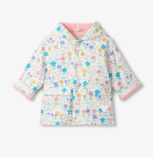 Little Garden Chicks Snap Raincoat