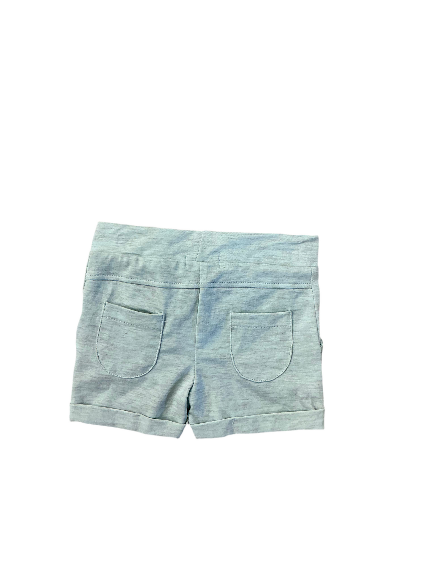 Light Blue Heather Jogger Shorts