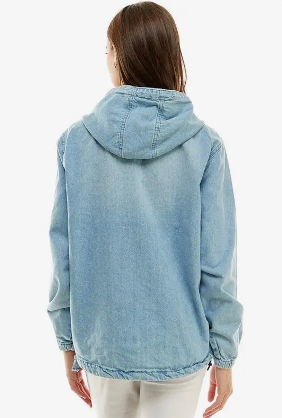 Women’s Denim Jacket Hoodie