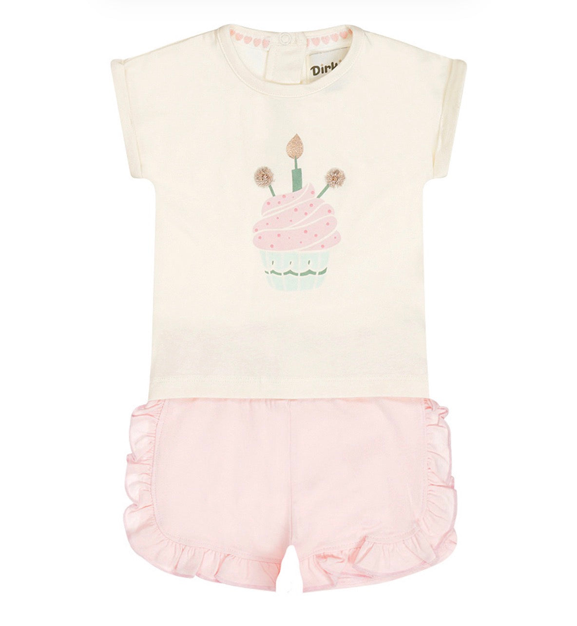 Girls 2 Piece Cupcake Set