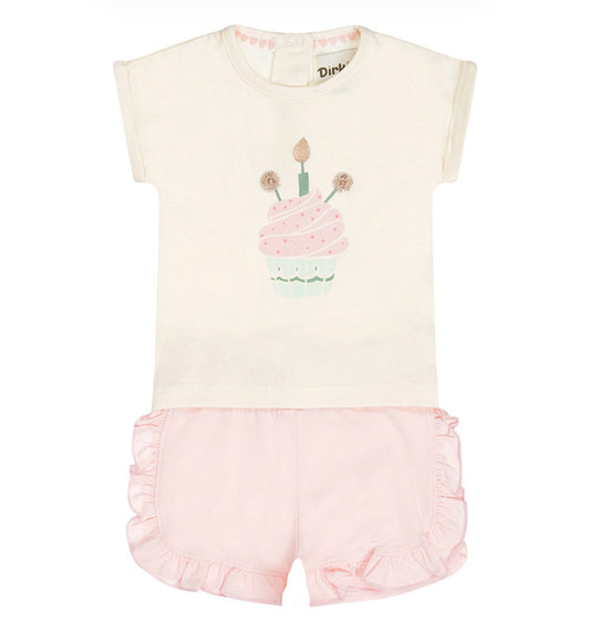 Girls 2 Piece Cupcake Set