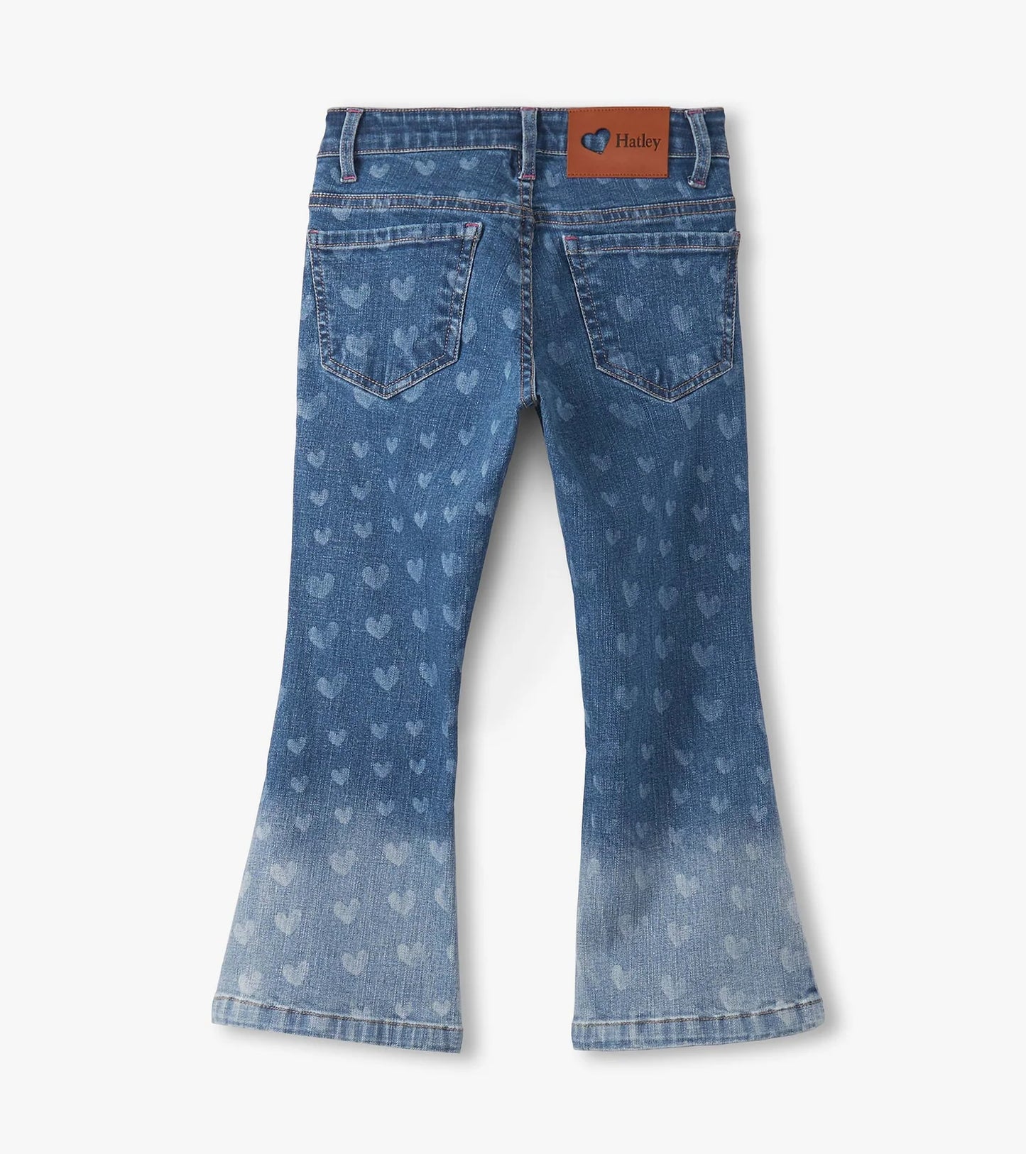 Hearts Flared Jeans