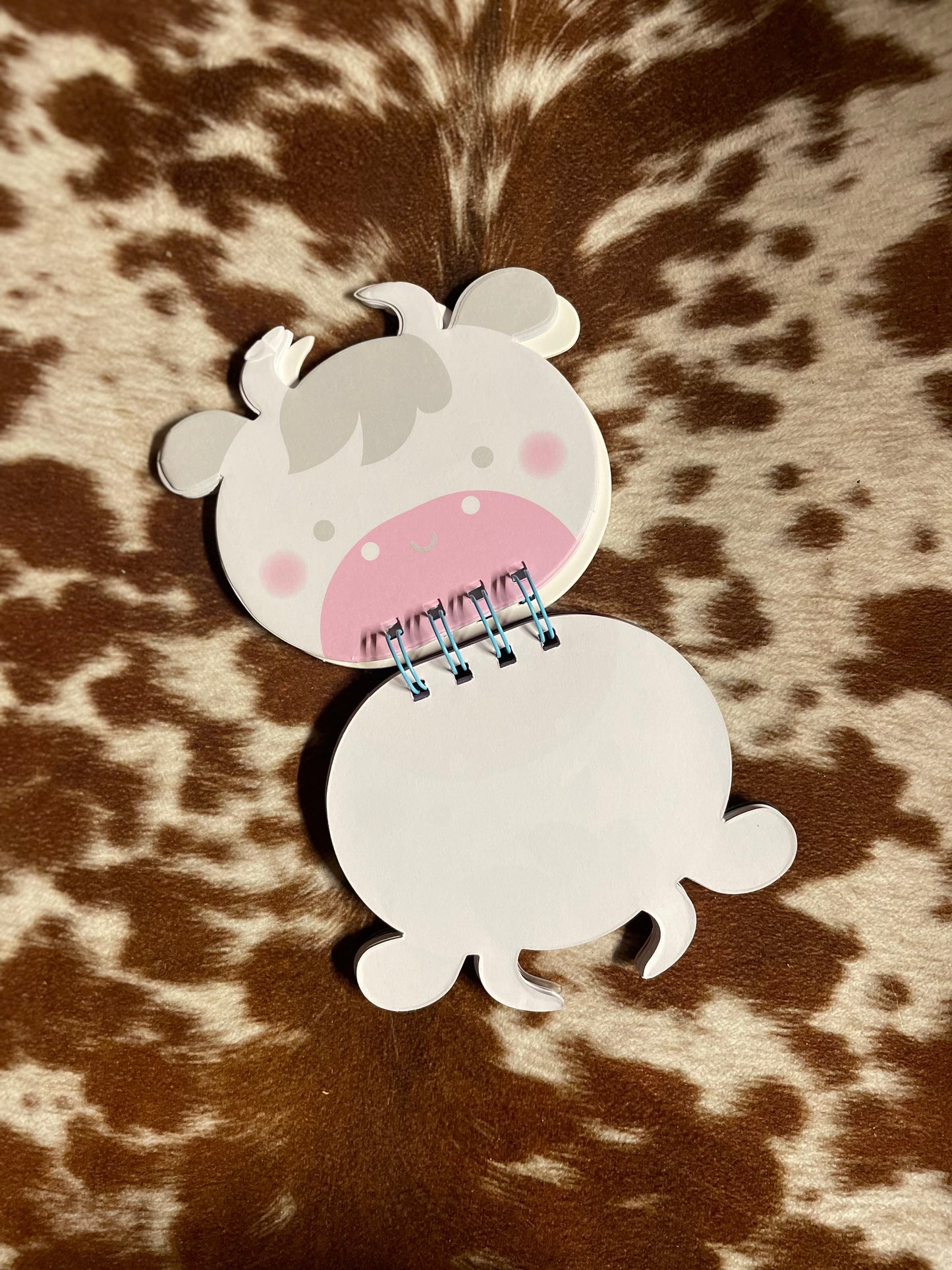 Jelly Pocket Notebook Cow style