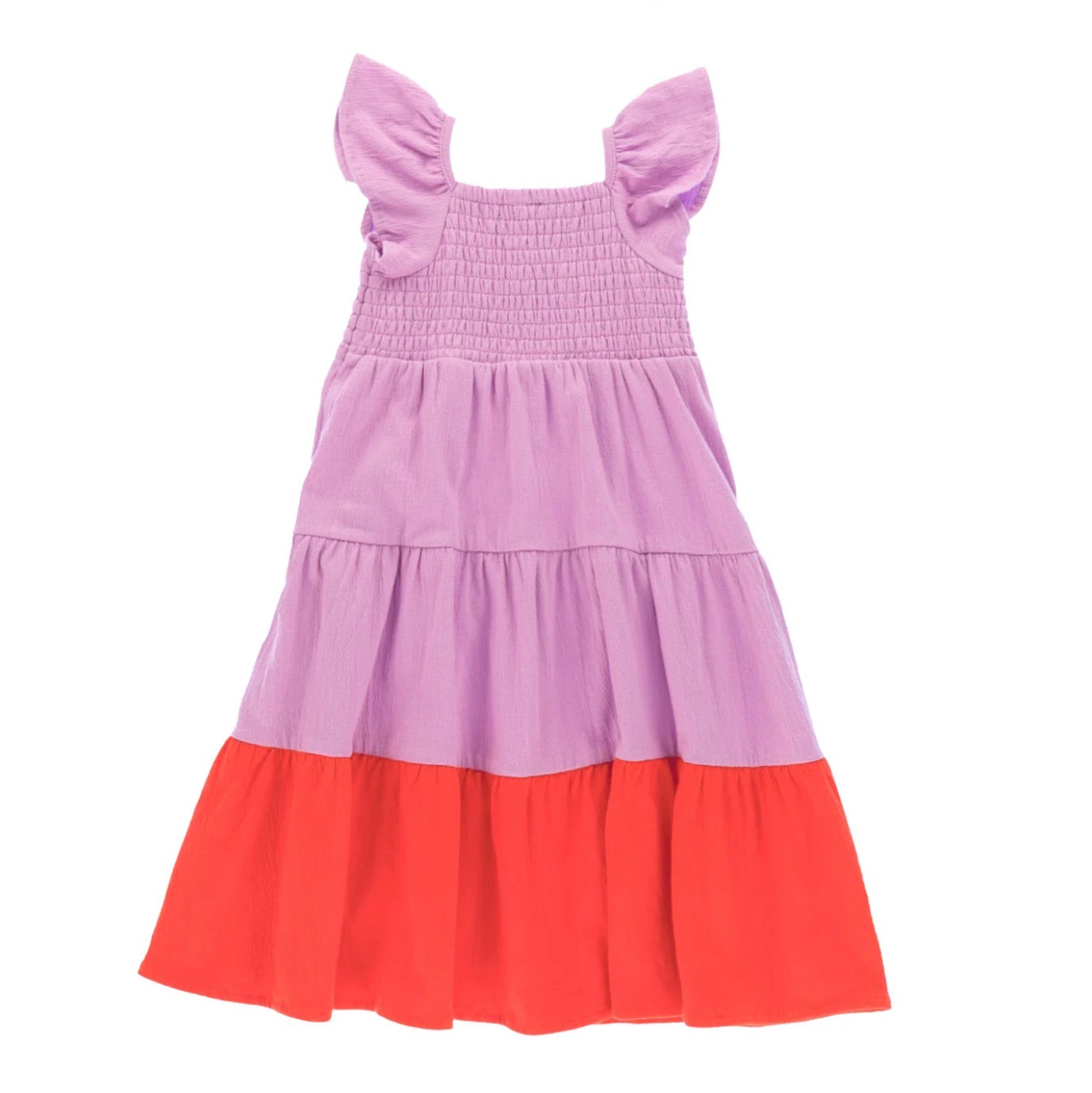 Girls Lilac Flowy Dress