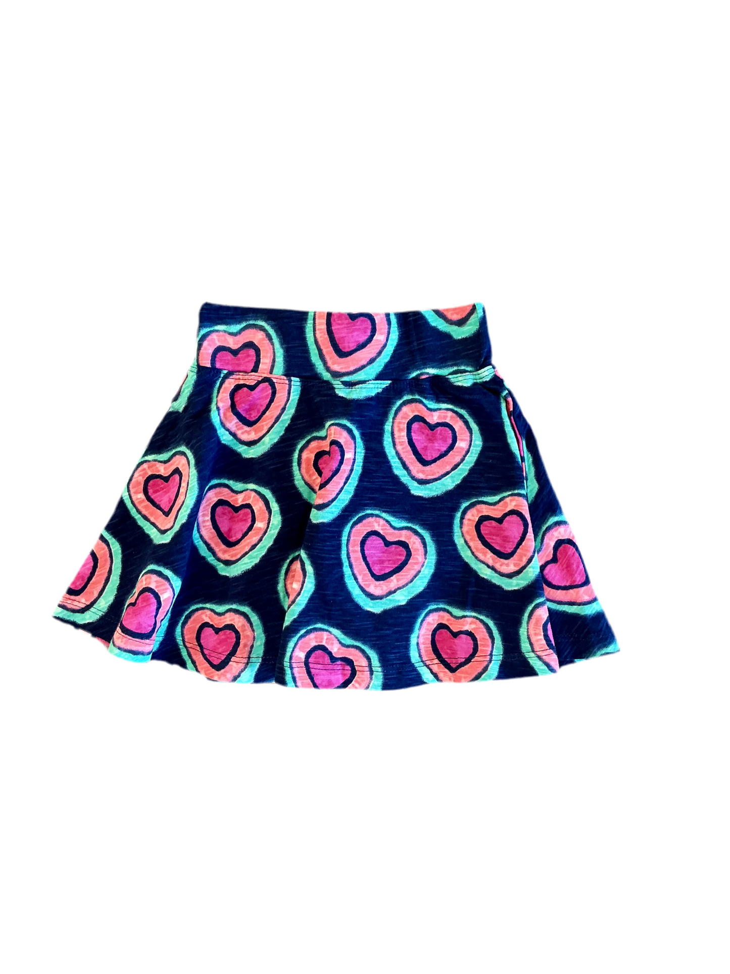 Glowing Hearts Floaty Skort