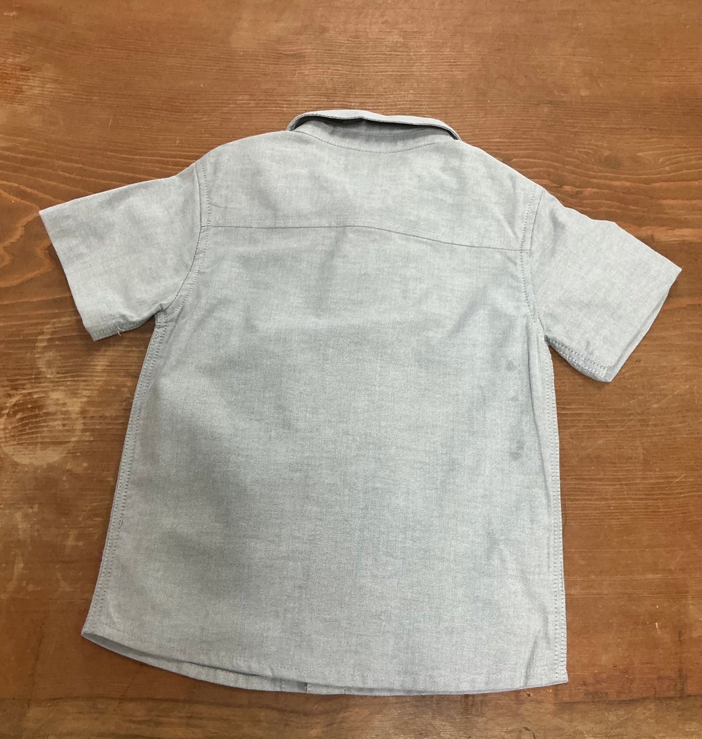 Button Up Tee With Polka Dot Bow