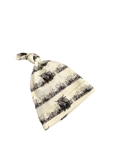 Western Highlan Cow Baby Beanie