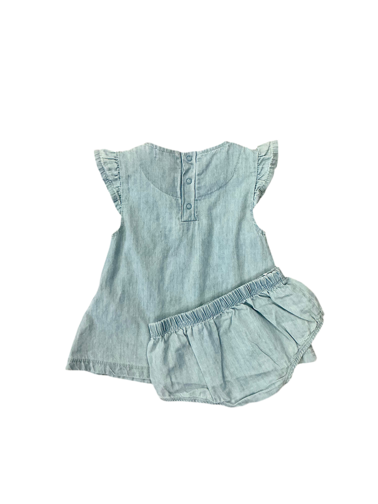 Denim 2 Piece Baby Set