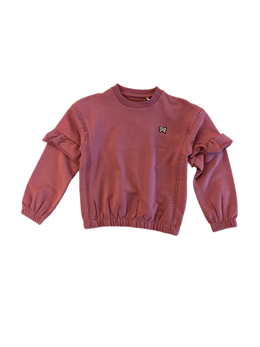 Dark red girls sweater