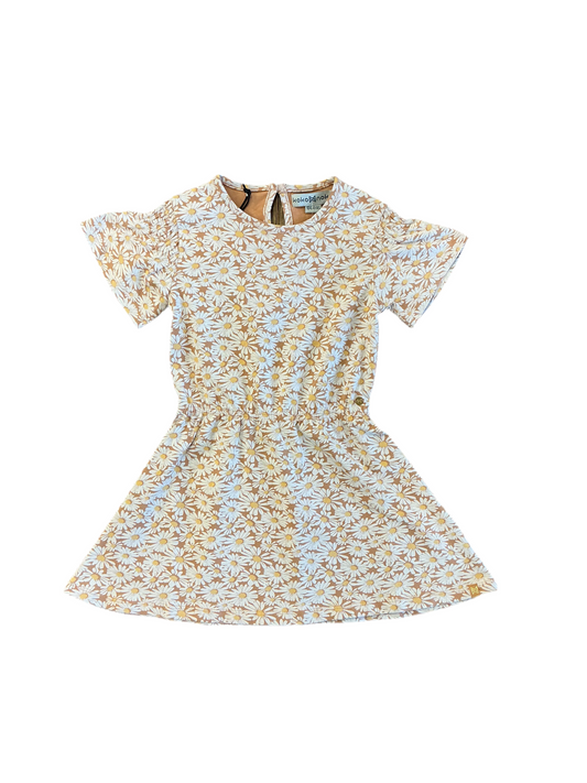 Brown Daisy Dress