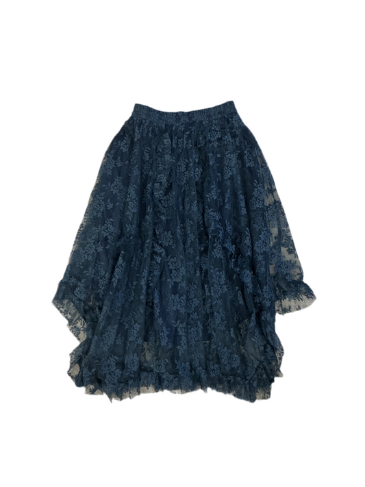 Midnight Lace Midi Skirt