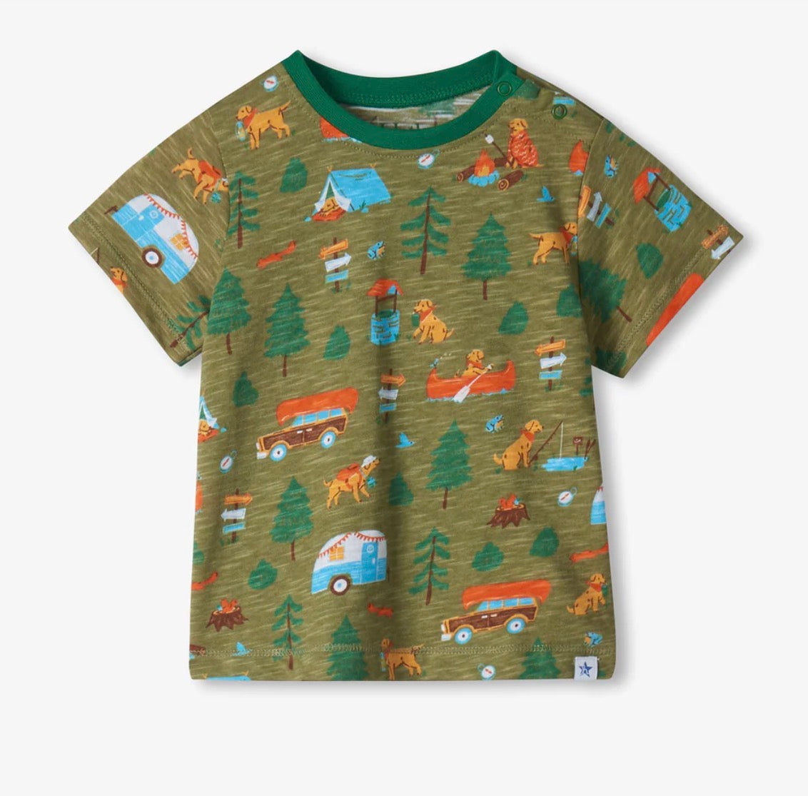 Summer Camping Tee and Short Set