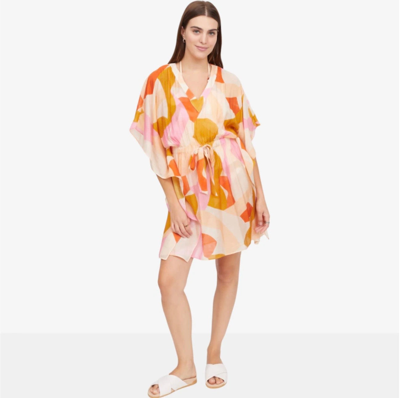 Kaftan Short Coverup Dress