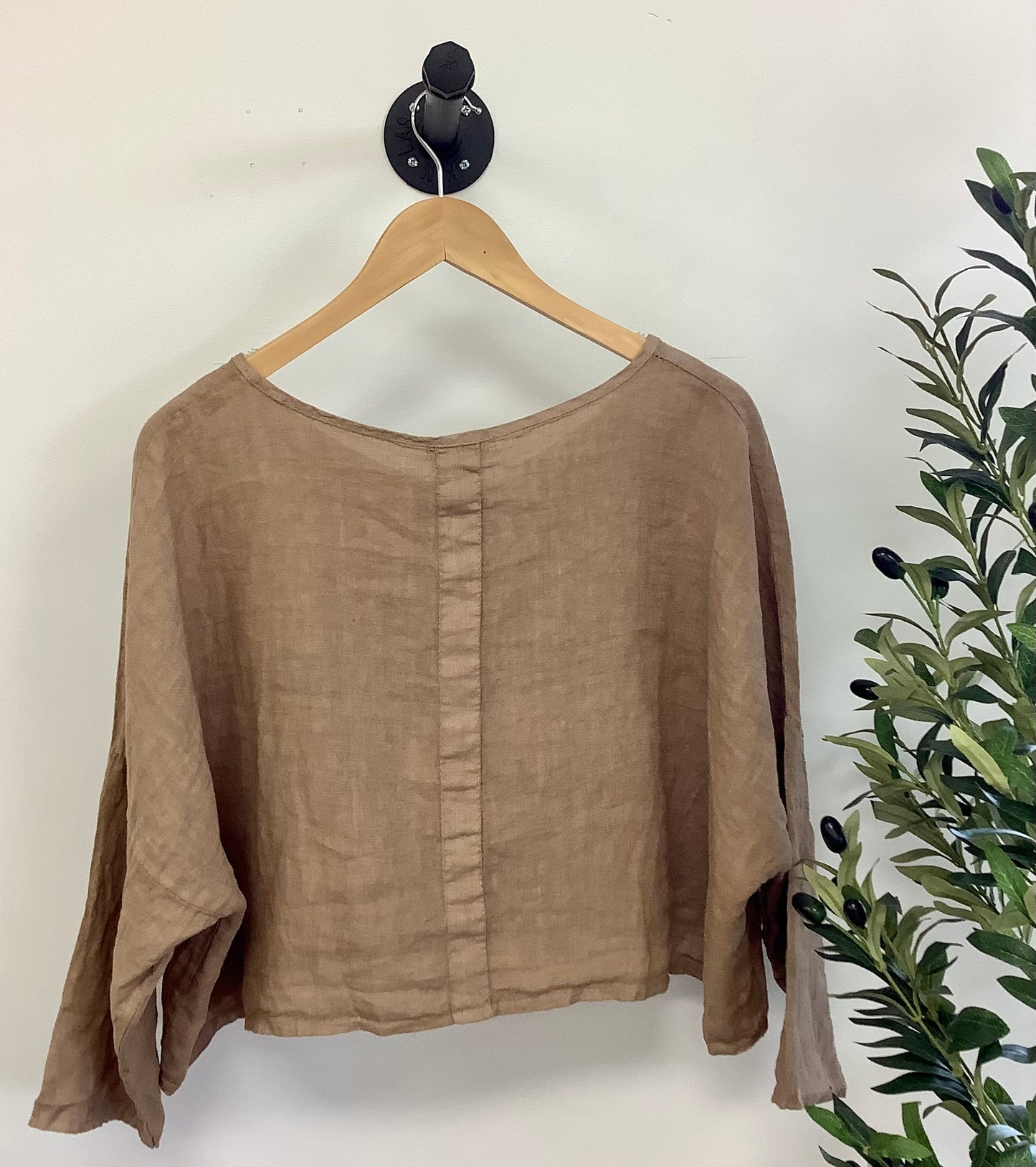 Linen Jacket button front