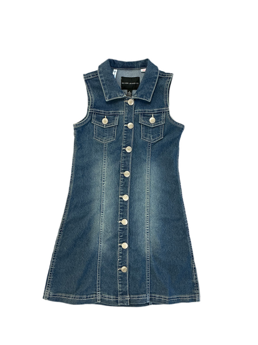 Denim Button-Down Jumper