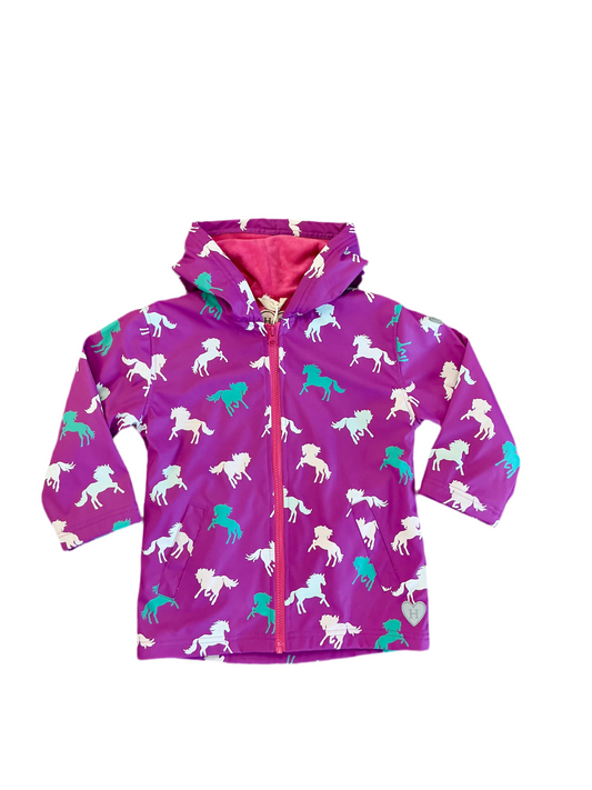 Leaping Horses Colour-Changing Rain Jacket
