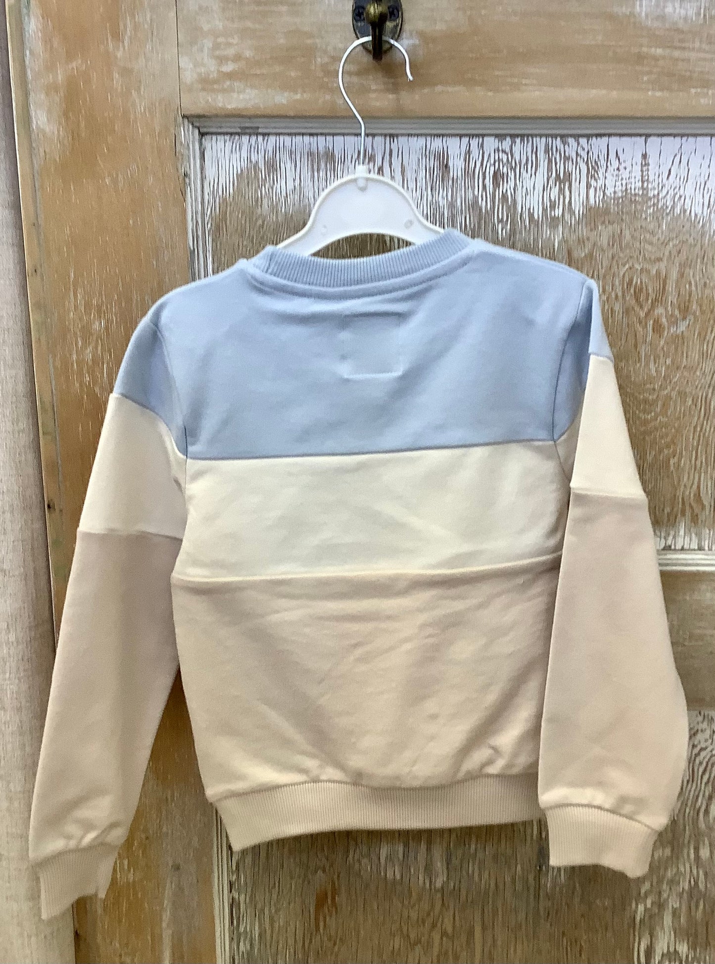 Neutral Multi-Colored Sweatshirt