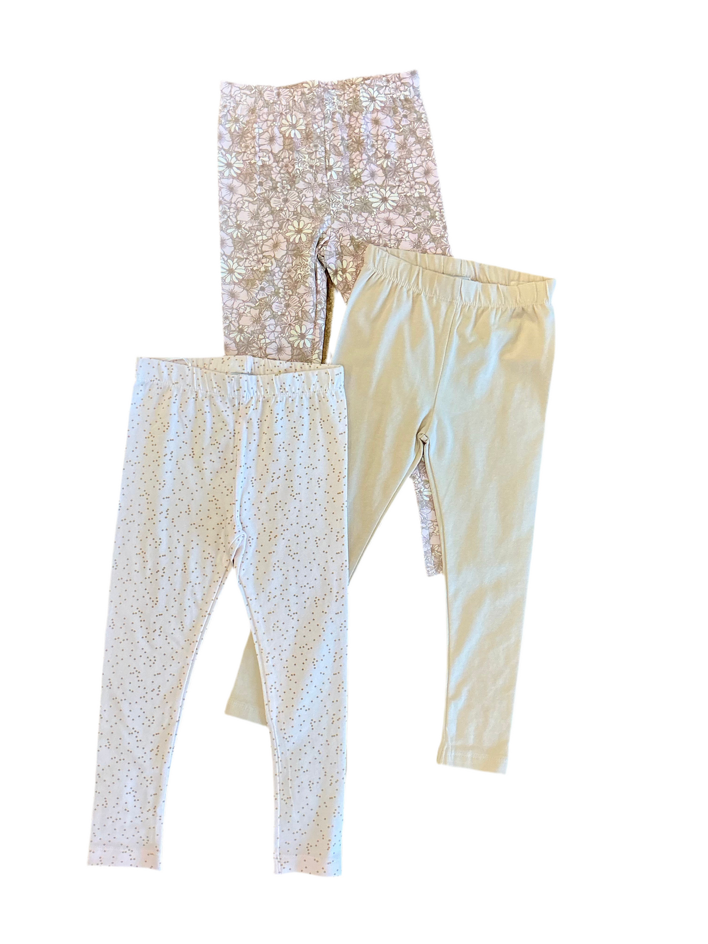 Baby Pink 3-pack Leggings