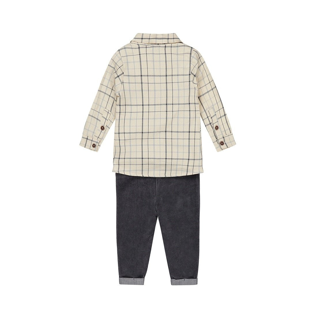 Plaid 3-Piece Baby Suit