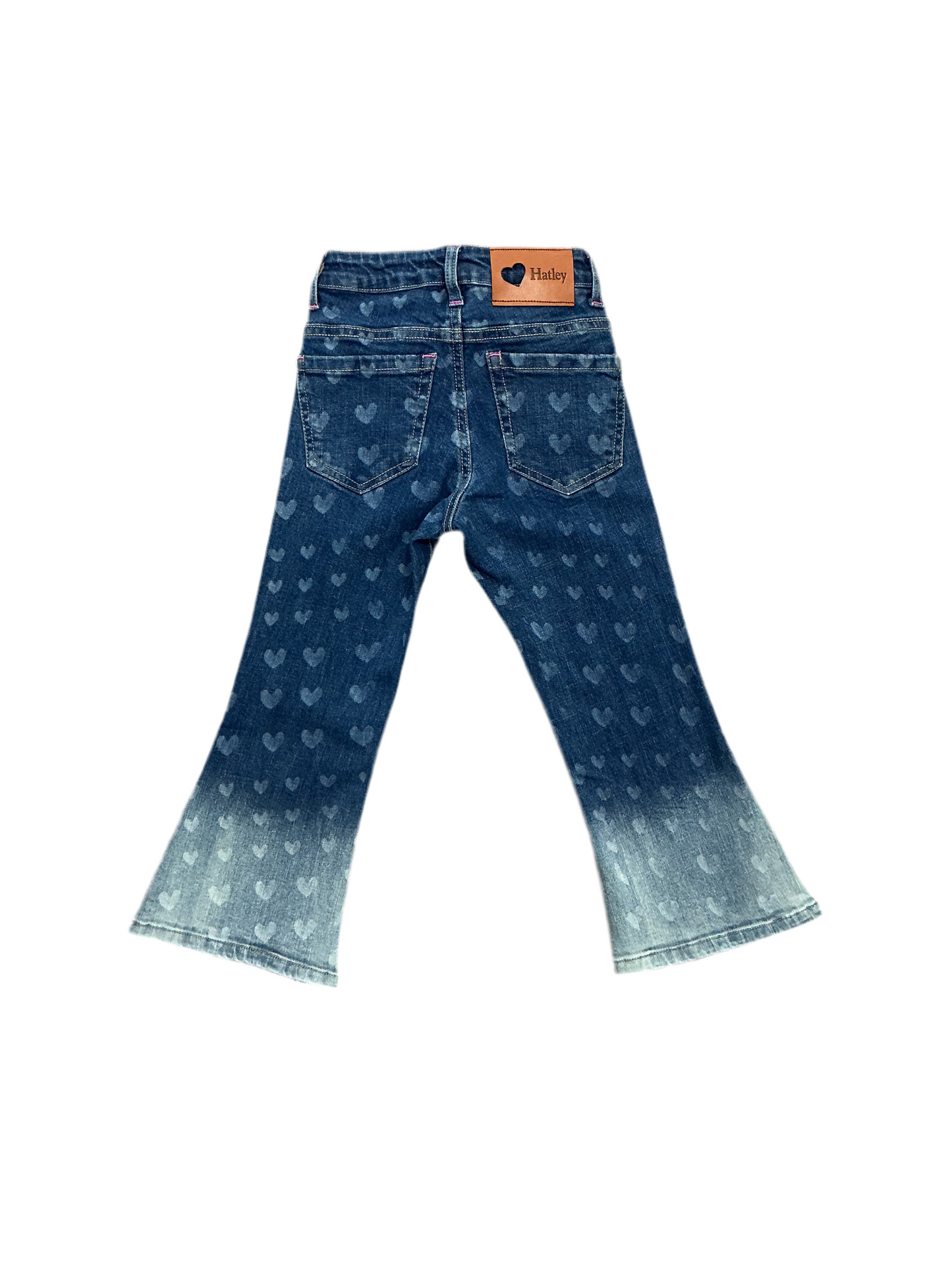 Hearts Flared Jeans