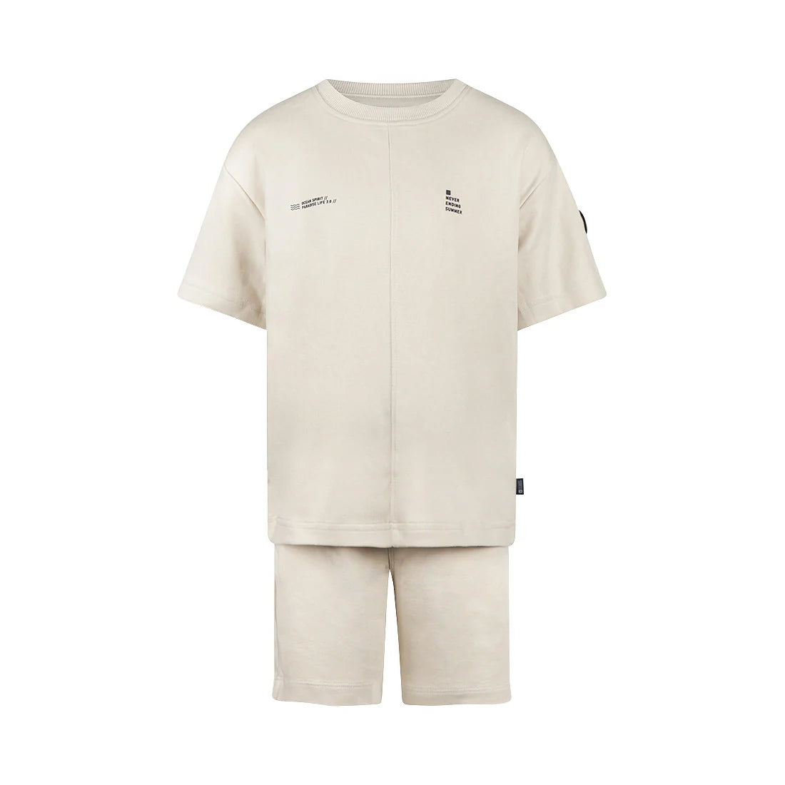 Sandstone Two-Piece Shorts Set