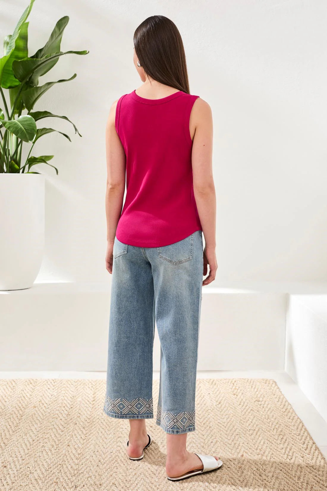 Gardenia Two-Way Tank Top