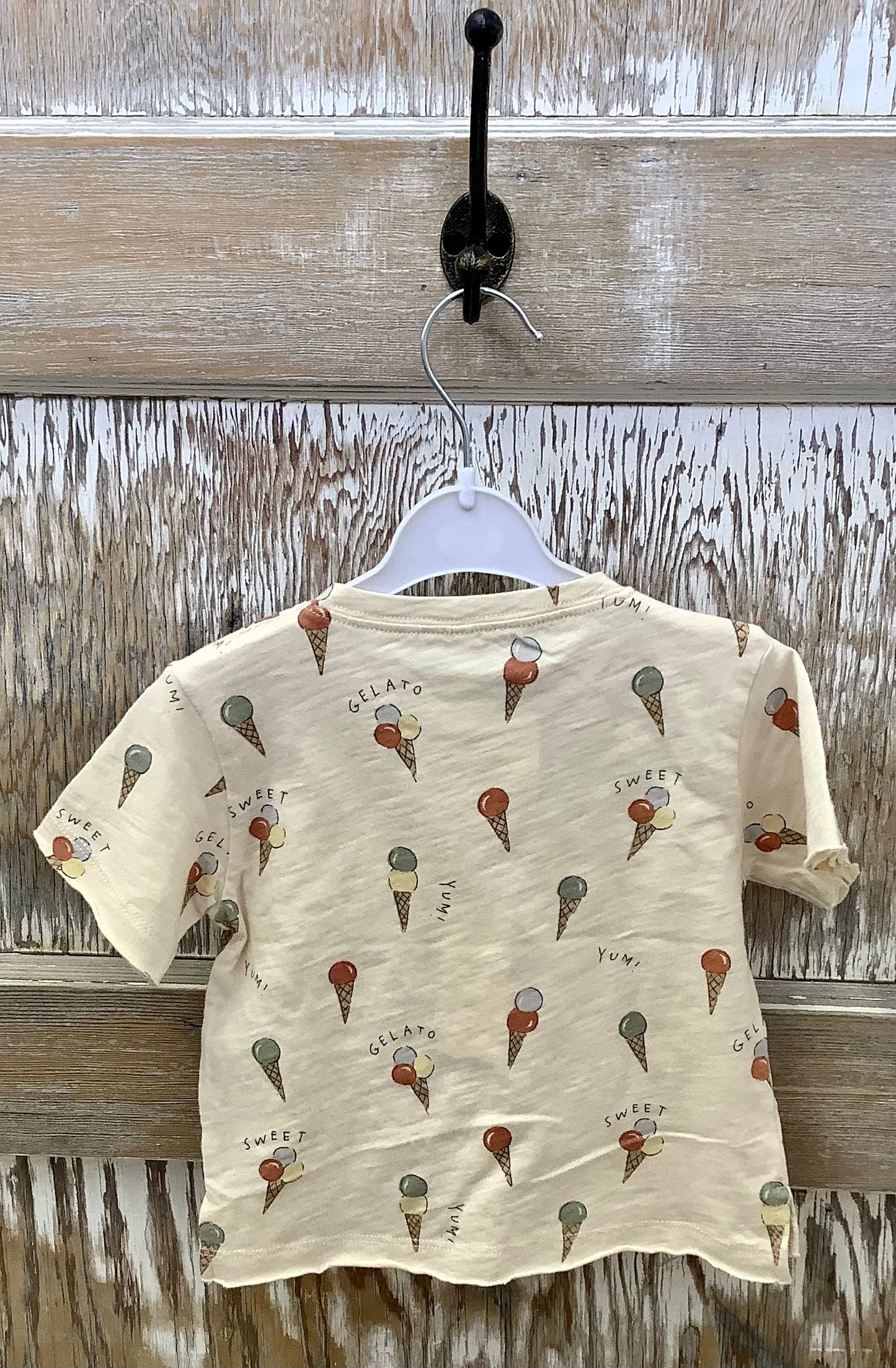 Raw Edge Tee Gelato