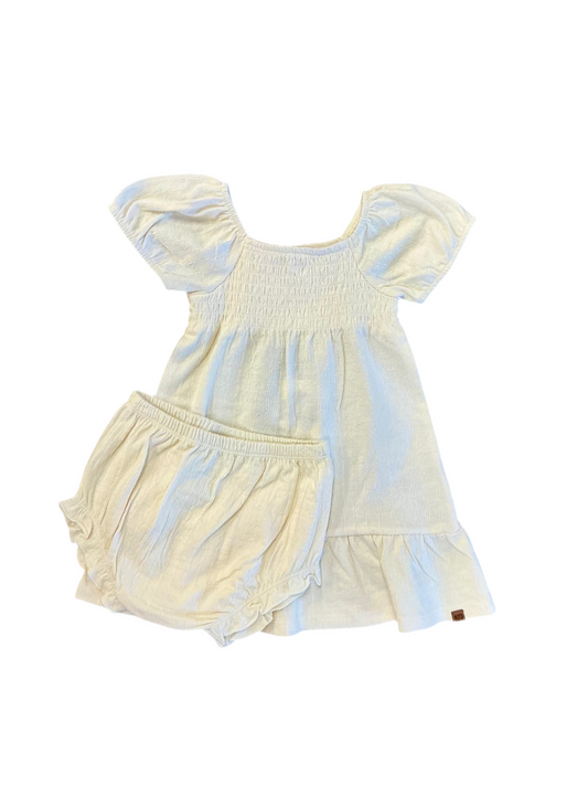 Ruffle Two-piece Dress Set
