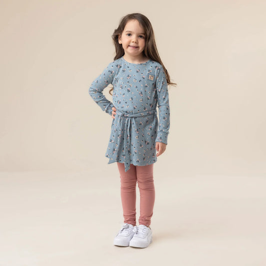 Girls Rose Leggings