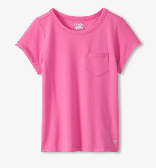 Girls Pocket Tee
