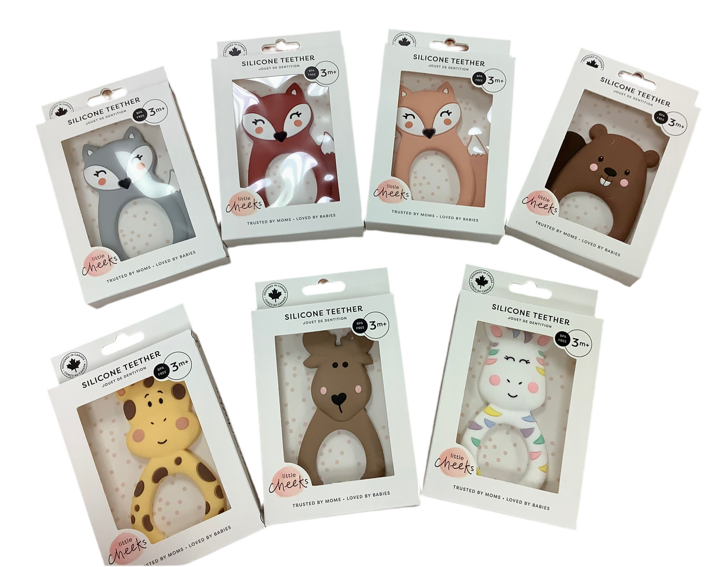 Little Cheeks Silicone Teether