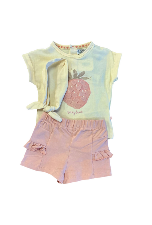 Vintage Strawberry Short Set