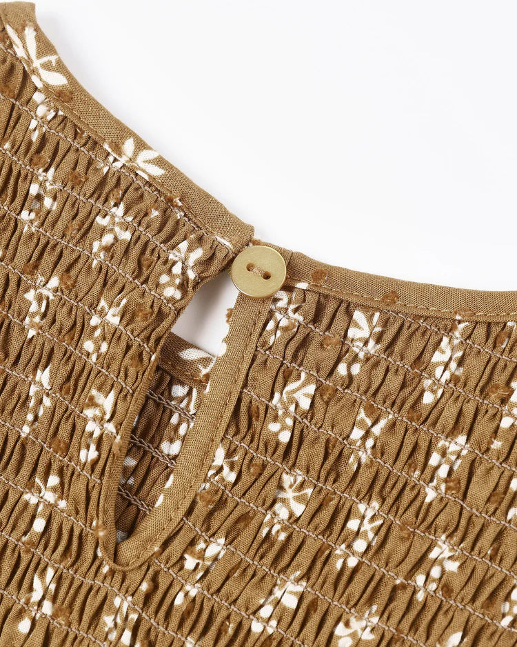 Lydia Dress Golden Fleur