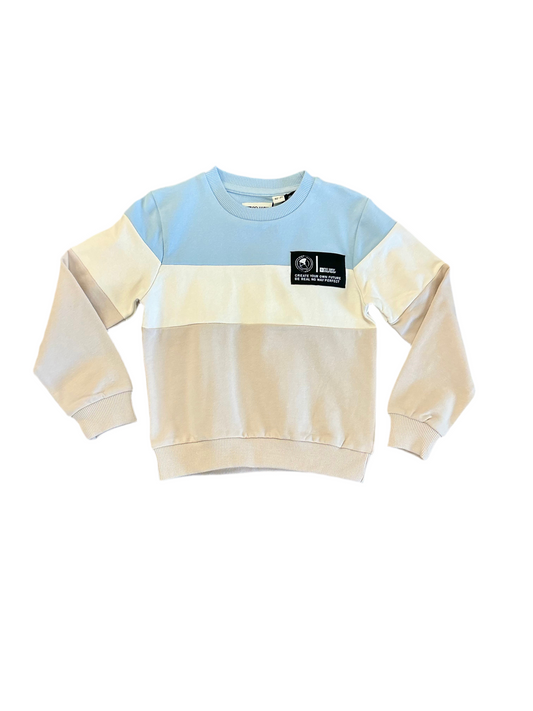 Neutral Multi-Colored Sweatshirt